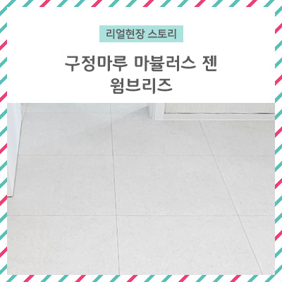  [리얼 현장 스토리] 구정마루 마뷸러스 젠 웜브리즈 / 지금은 600각 정사각마루 시대!!
