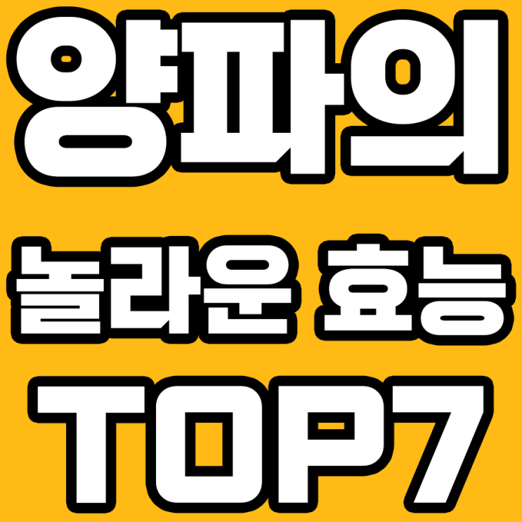  양파의 놀라운 효능: 당신이 놓치고 있는 7가지 비밀