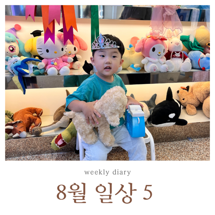  8월5주 일상