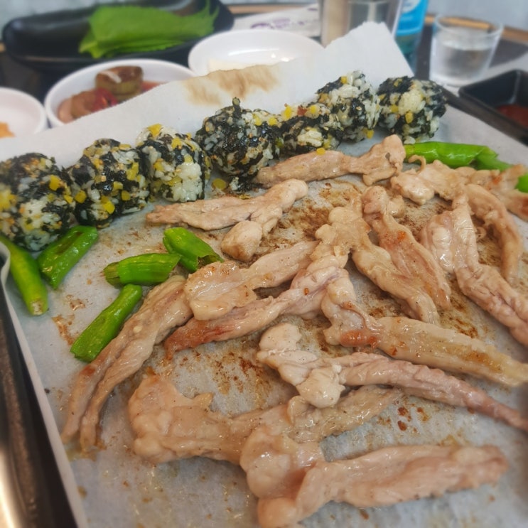  부드럽고 쫄깃한 식감의 닭 특수부위 맛집 상계동 당고개역 계동닭목살 구이 닭구이 전문점