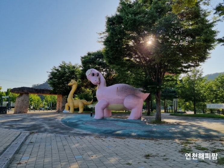  연천여행 연천아이와가볼만한곳 한탄강어린이캐릭터공원 한탄강유원지