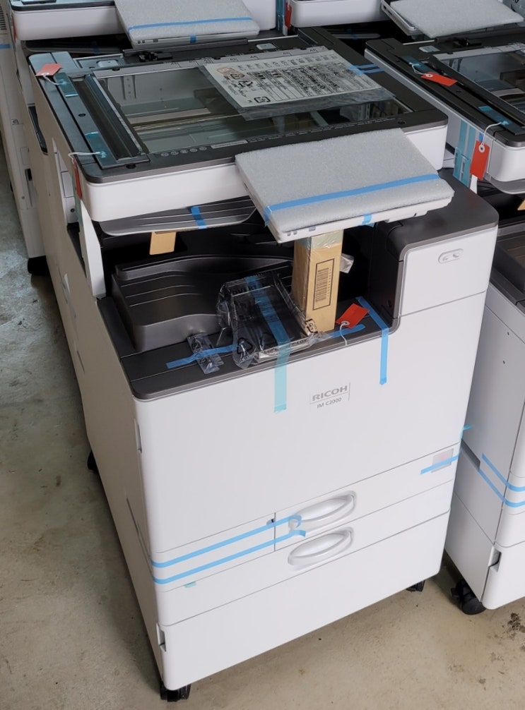  리코(RICOH) 컬러 레이저 복합기 프린터 드라이버 모음