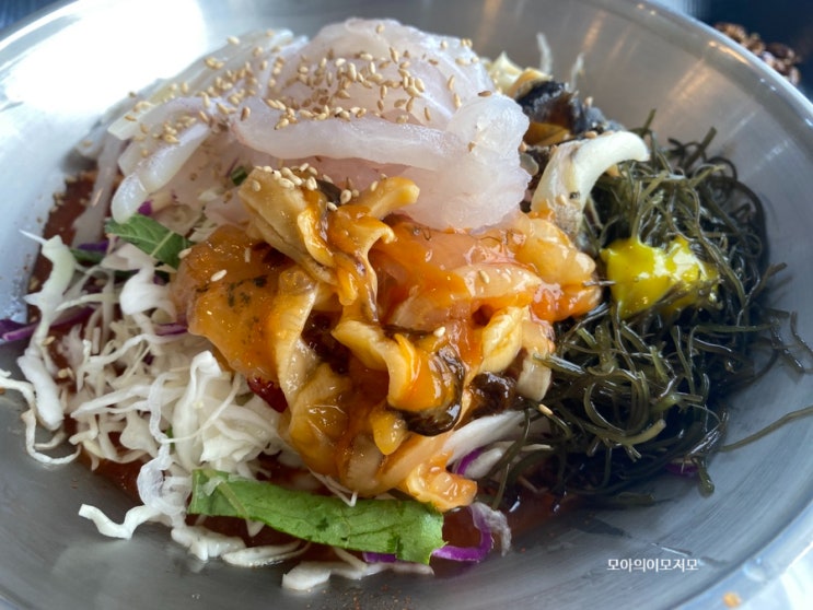  선유도 고래포차 바다보면서 먹는 물회 해물라면 맛집으로 추천