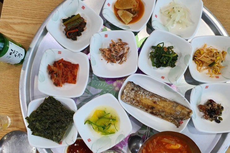 [1년 전 오늘] 여수 마띠유호텔 주변 맛집, 장수식당 생선 백반