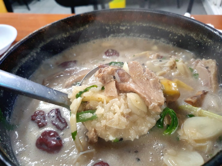  답십리 답십리역 점심 맛집 풍년식당 한방오리로 몸보신