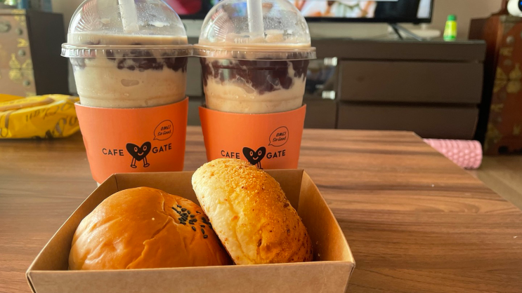  중산마을 카페게이트 인절미 빙수 디저트도 맛있어요