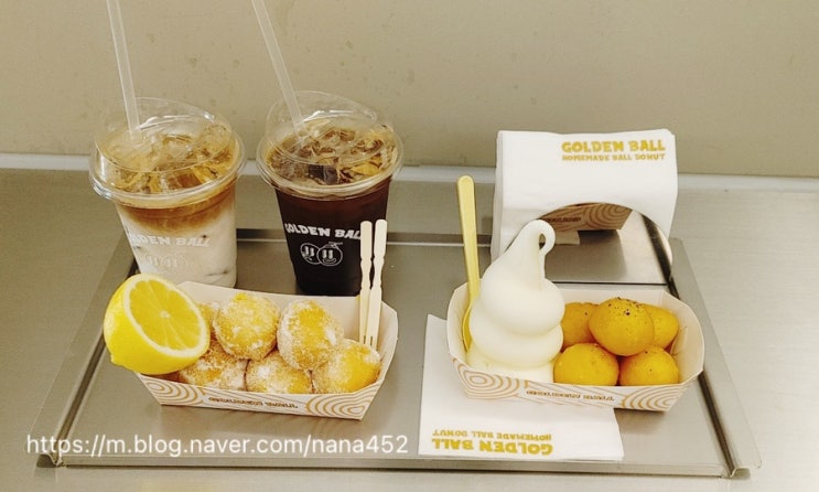  서울 용산 카페 용산역 용리단길 디저트 맛집 '골든볼' 도넛 데이트장소 추천