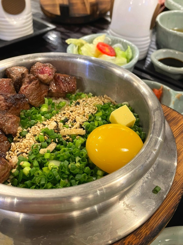  솔솥 포스코센터점 도미관자솥밥 스테이크솥밥 담백한 한상차림