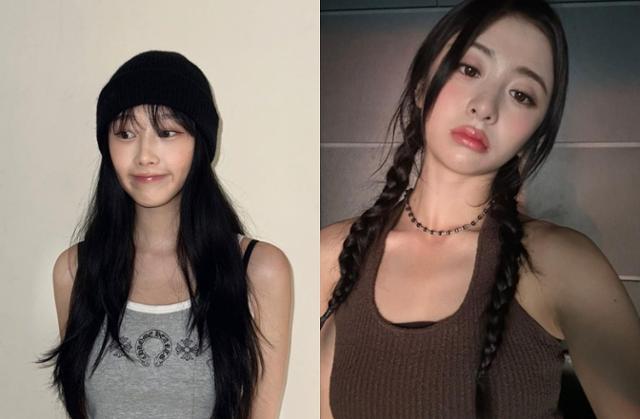 허윤진·지젤, 떠오르는 '핫걸' 스타일링...건강하고 힙한 이미지 허윤진·지젤, 떠오르는 '핫걸' 스타일링...건강하고 힙한 이미지