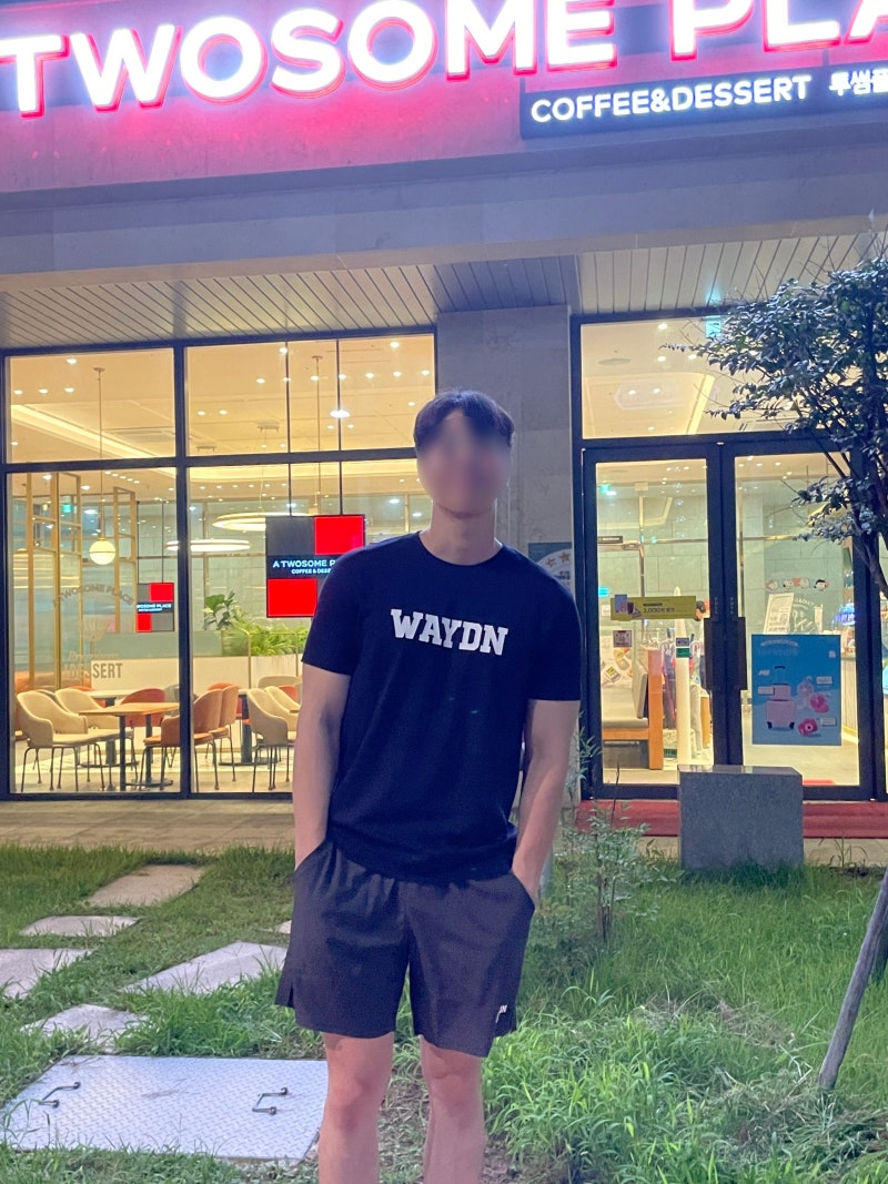 웨이든(WAYDN) 머슬핏반팔티 기능성바지 데일리룩 가능한 짐웨어 추천