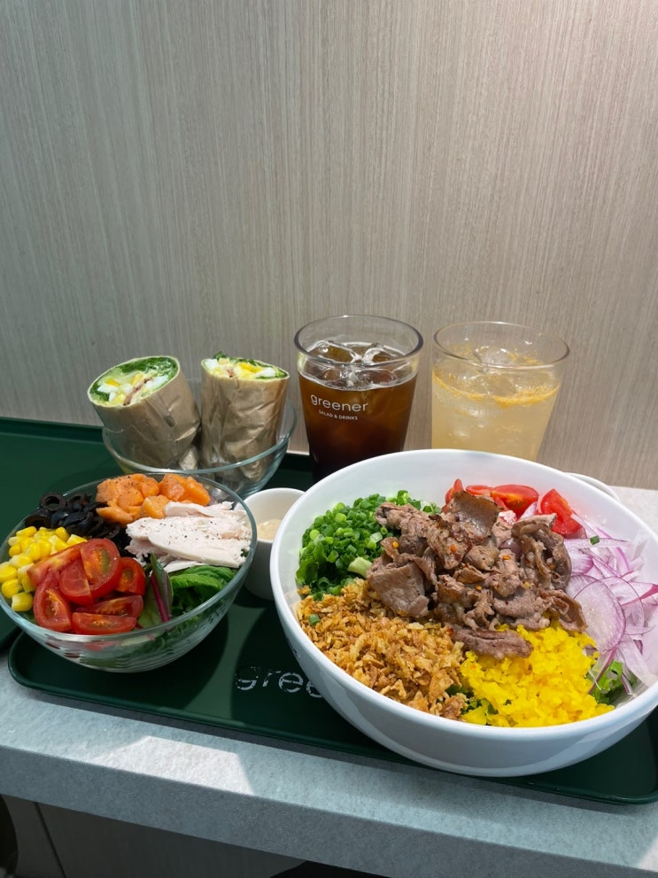 그리너 다산법원점 : 남양주 다산신도시 샐러드 포케가 다양한 맛집