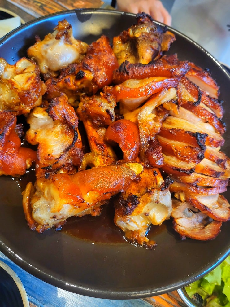  옥길동맛집 화덕에서 구운 화덕족발 족발신선생 부천옥길점