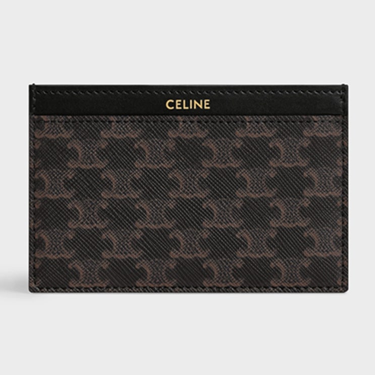  [얼리버드 세일/오늘출발] 23FW CELINE 셀린느 트리옴프/트리옴페 카드 지갑 블랙