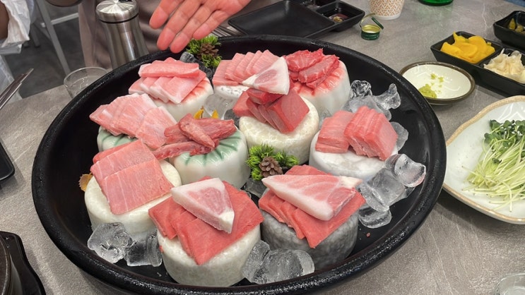  진해 용원 신항 참치 가성비 맛집 겸 술집 , 참다랑어막퍼주는 참치정육식당