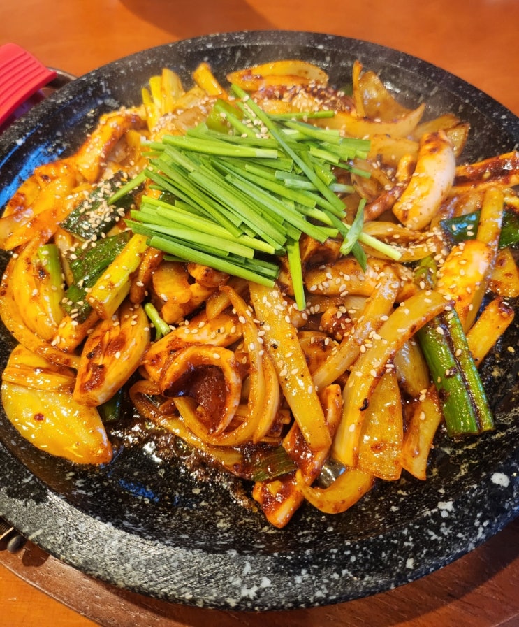  천안 오적회관 청당동 오징어전문점 보쌈맛집