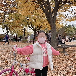 아워 패딩조끼 사이즈 팁 리오더 기간 , 맘커플룩