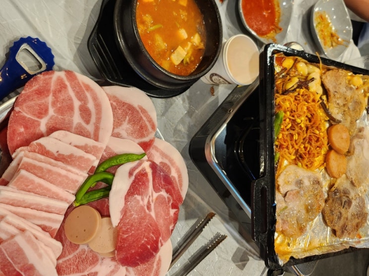  다산동 냉동삼겹살 맛집 깐부랭삼