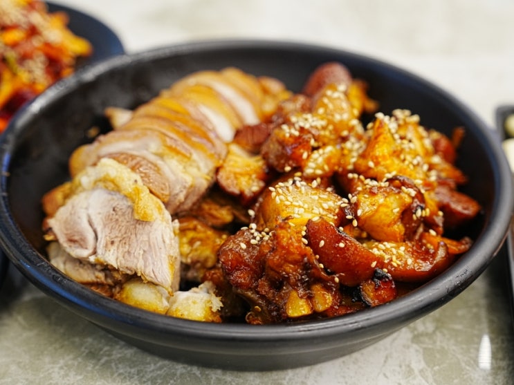  순천 족발 맛집 강산에 칡족발 보쌈 순천 전지역 배달 가능. 불족 직접 가서 먹으면 더 맛있음.