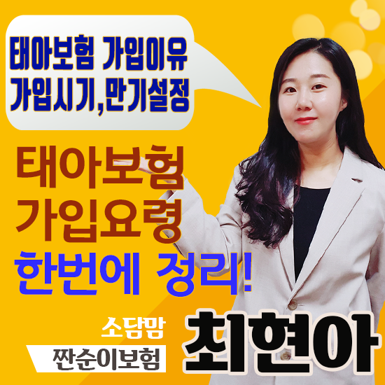  태아보험 가입요령