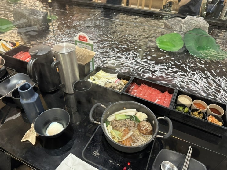 [고터 맛집] 일상정원. 축소지향의 일본을 느낄 수 있는 곳. 스끼야끼를 만나다.
