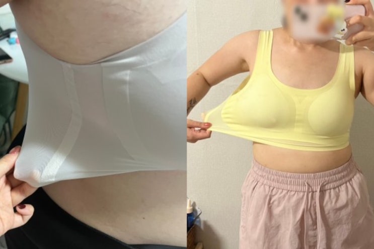  마른파이브 심리스브라 후기 쉬어브라 2.0 (XXL, M) 빅사이즈브라 추천