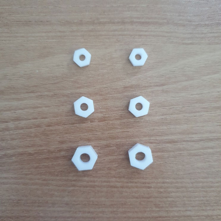  [Fitting] PTFE 테프론 mm tap 미리탭 너트 테플론 teflon nut ptfenut fitting