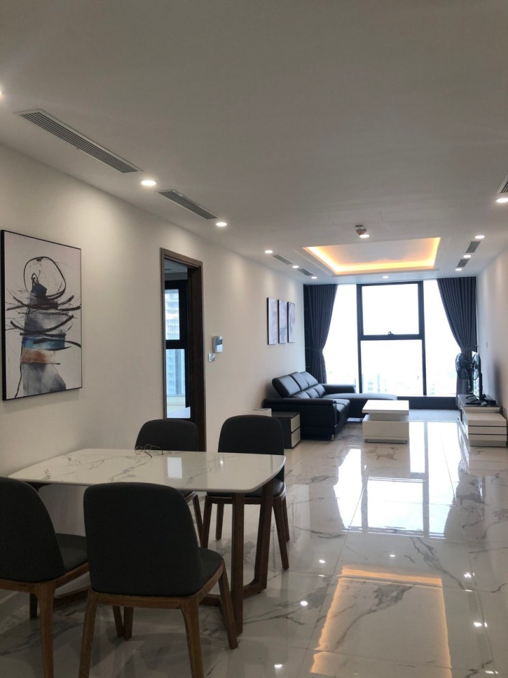 하노이 선샤인센터 아파트 3룸 풀옵션 1750만동, 고층 32평 [2023년 9월 즉시입주가능]