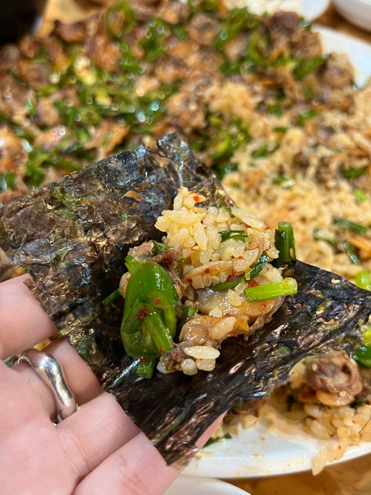  강릉 꼬막 비빔밥 맛집 : 엄지네 포장마차 본점