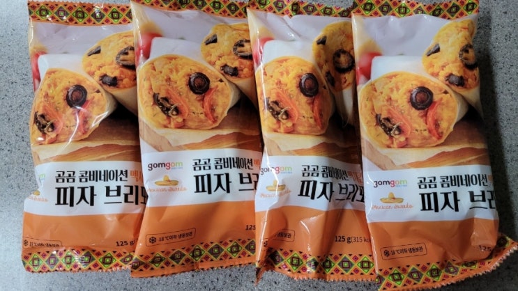  곰곰 쿠팡 가성비 좋고 맛도 좋은 콤비네이션 멕시칸 피자 브리또 칼로리 정보
