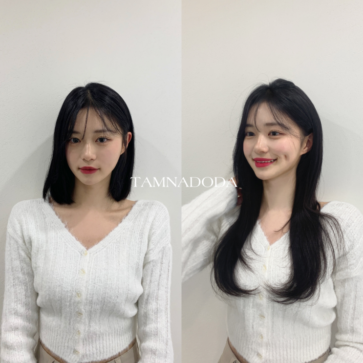  강남 청담 압구정 붙임머리 잘하는 곳, 시술 후기 | 염색, 탈색