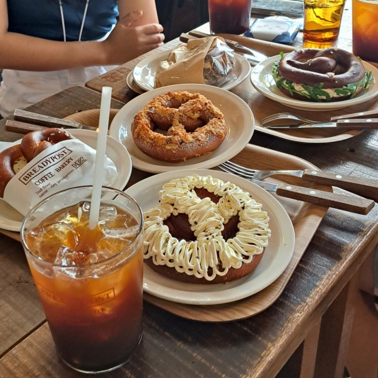  용산 프레즐 맛집, 브레디포스트 용산 크림치즈 조합 최고