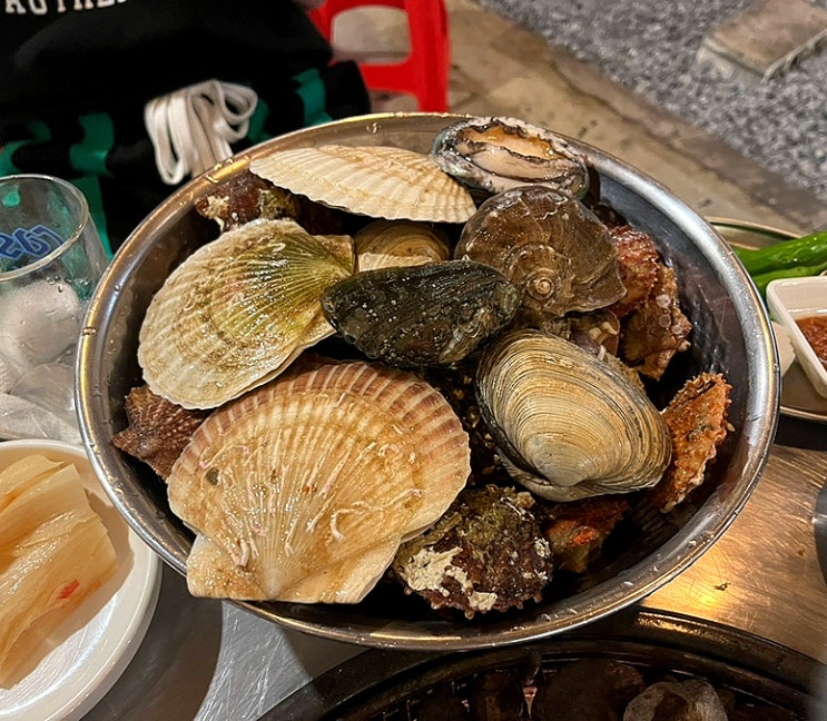  여수맛집 여수계단집 돌산대교 조개구이 분위기 맛집