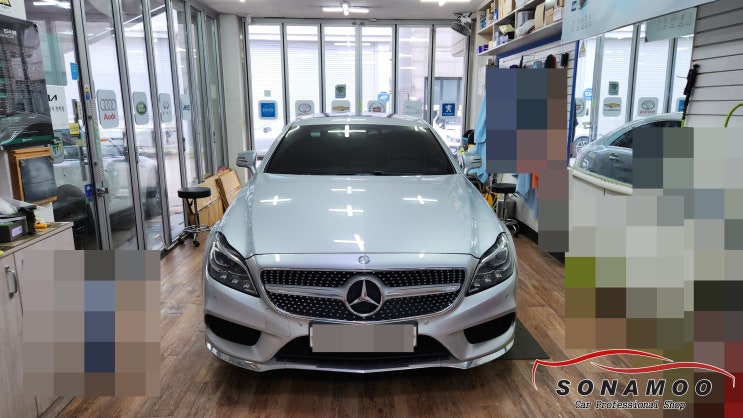  벤츠cls w218 애플카플레이 안드로이드 오토 사용