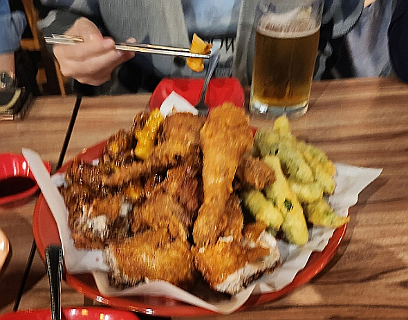  남양주 다산동 내돈내산단골식당 옛날통닭 다산점과 황순애신토불이떡볶이 다산직영점