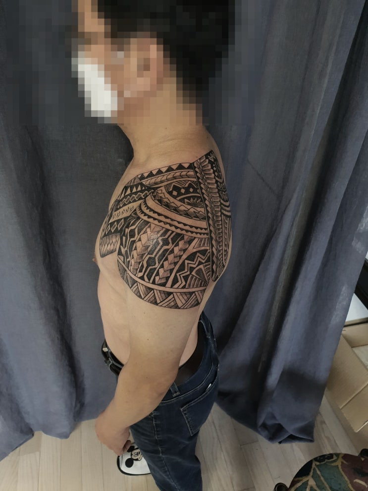  폴리네시안 트라이벌 잘하는 청라 호야 타투