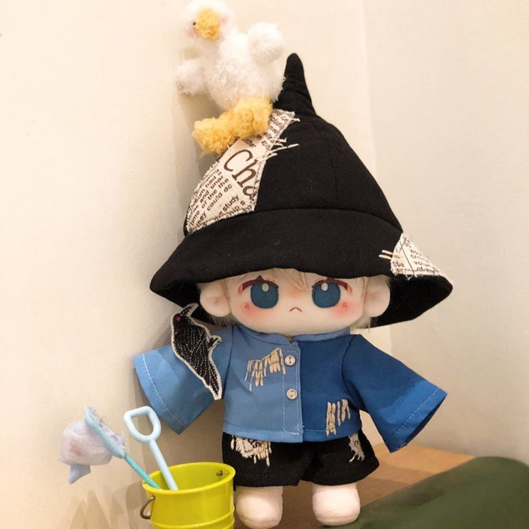  20cm 까마귀와 허수아비 세트 인형옷 아이돌인형옷