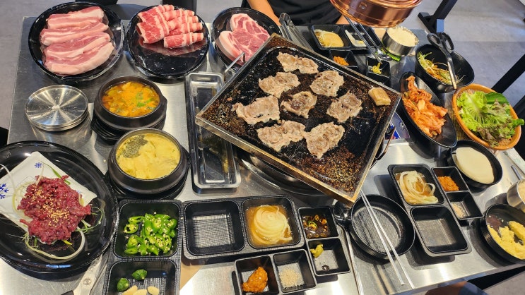 [경기 파주 문산 맛집]  '바른생고기정육점 소풍 정육 식당'