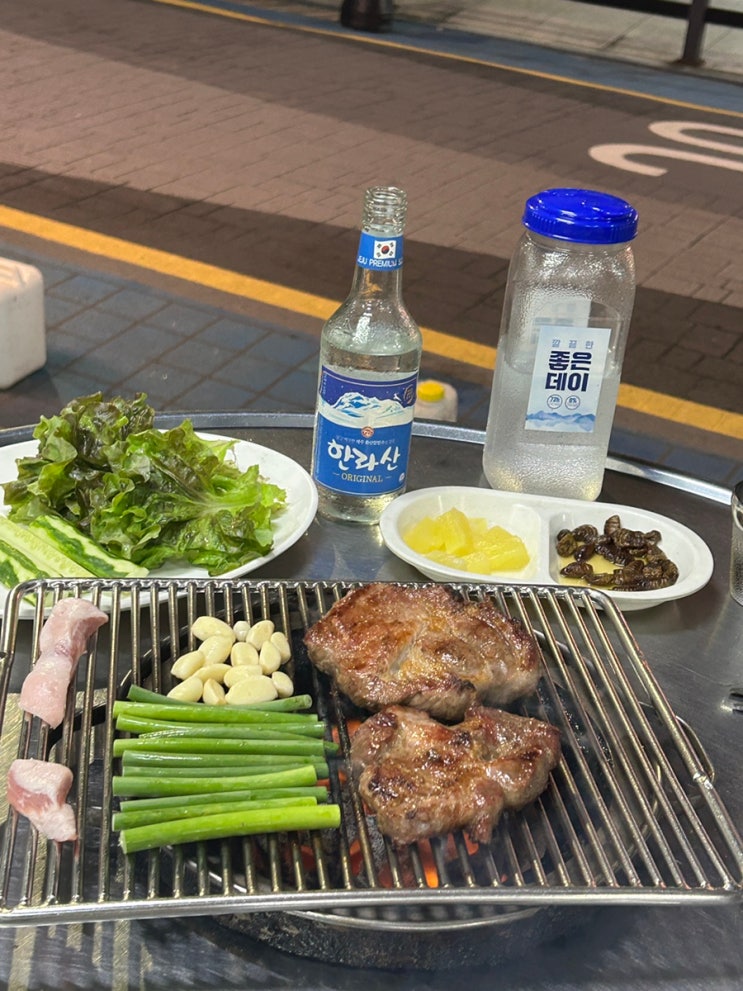  부산 광안리 수영 고기집 제주 통목살 맛집, 간판없는집