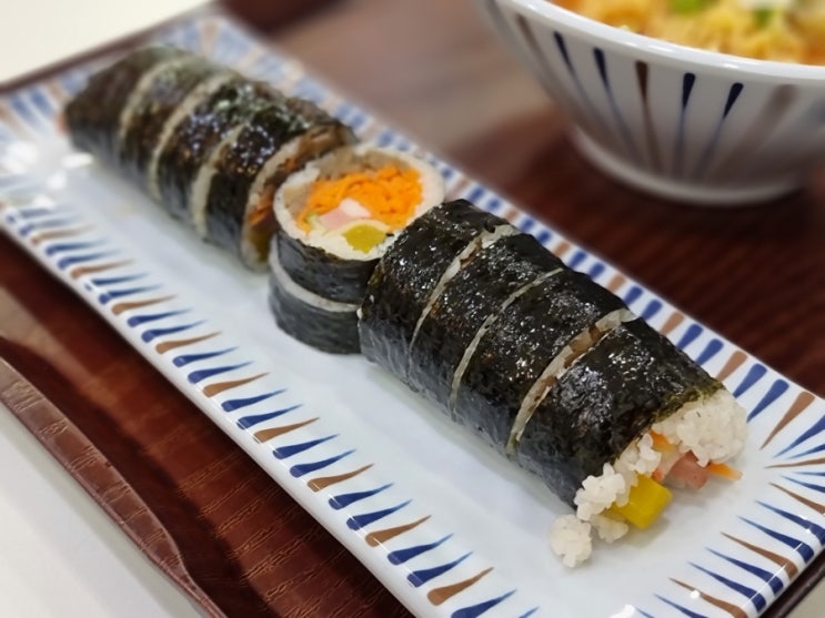 김포 구래동 아침식사로 혼밥하기 좋았던 김밥정류장에서 김밥과 라면 즐기기