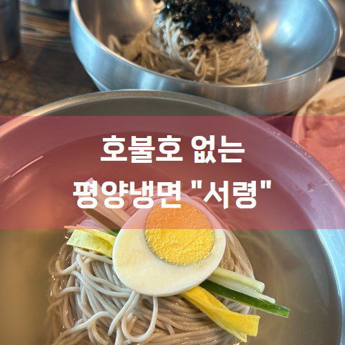  [강화도맛집/평양냉면맛집] 호불호 없을 블루리본 찐맛집 "서령"
