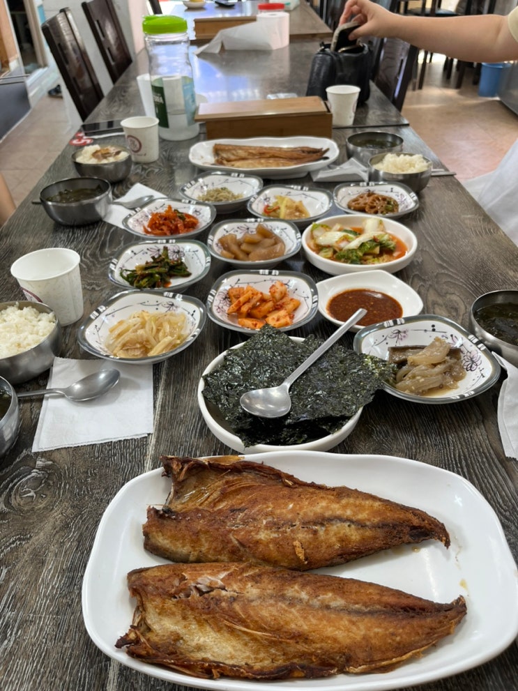  2023년 9월 10일 | 안동여행 1박 2일, 고등어정식이 한정식급?! 안동로컬맛집 안동현지인맛집 안동간고등어 “부성식당”, 안동핫플 “낙강물길공원”