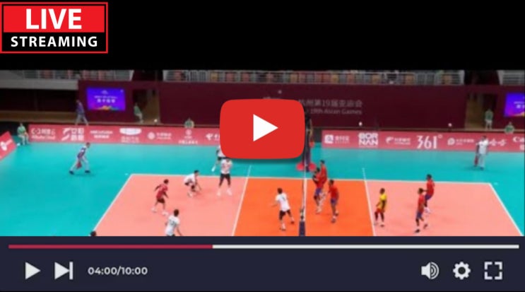 한국 캄보디아 <b>남자배구</b> 중계 <b>예선</b> 3라운드 조별리그 2차전... 