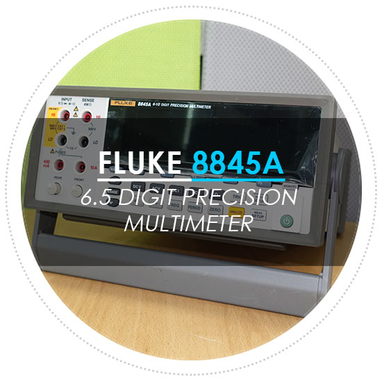  중고계측기판매 렌탈 플루크 / Fluke 8845A 6.5 Digit Precision Multimeter 디지트 멀티미터 렌탈 판매 대여