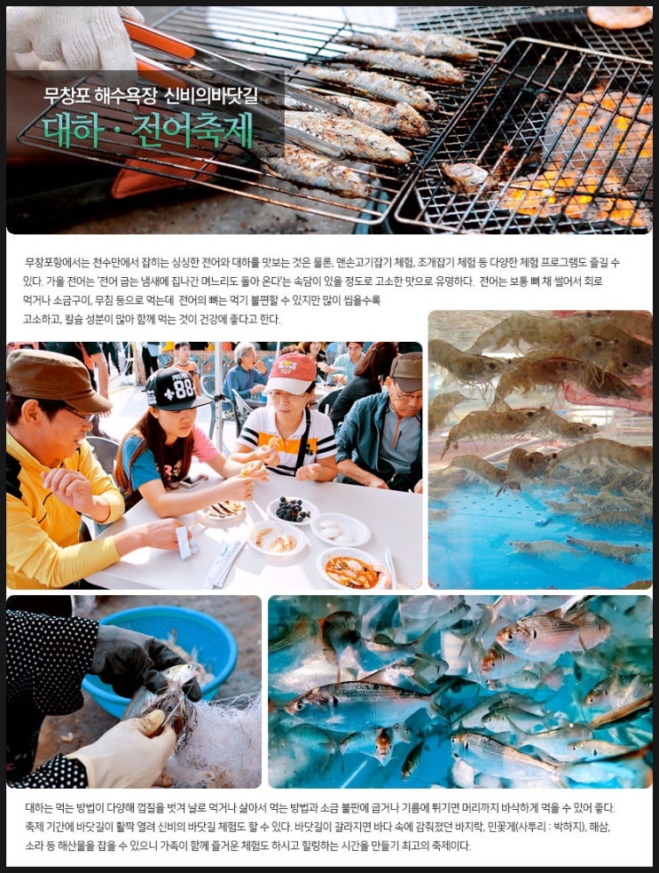  2023 가을축제 무창포 대하 전어 축제