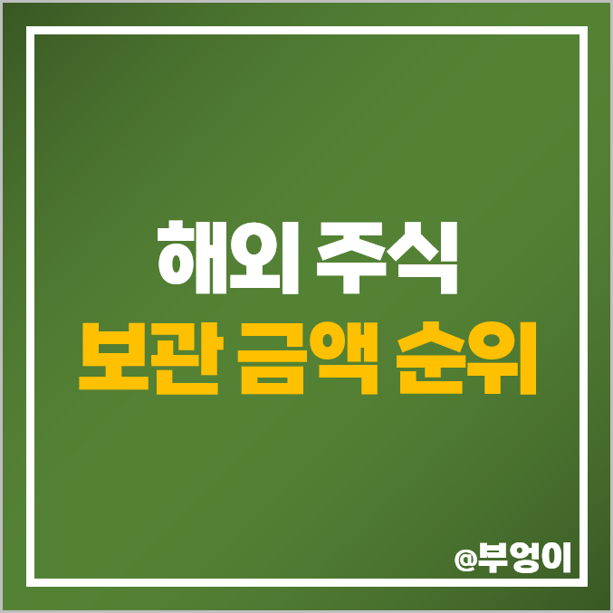 해외 주식 미국 ETF 투자 금액 순위 테슬라 애플 엔비디아 TQQQ 주가 해외 주식 미국 ETF 투자 금액 순위 테슬라 애플 엔비디아 TQQQ 주가