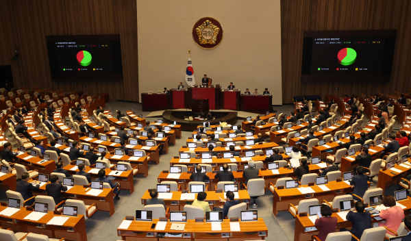 <b>한덕수</b> 국무총리 해임건의안 국회 <b>본회의</b> 통과...헌정 사상 처음