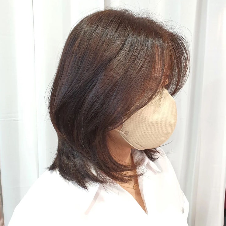  의정부 금오동 미용실 살롱드아리랑 중단발 허쉬컷 !