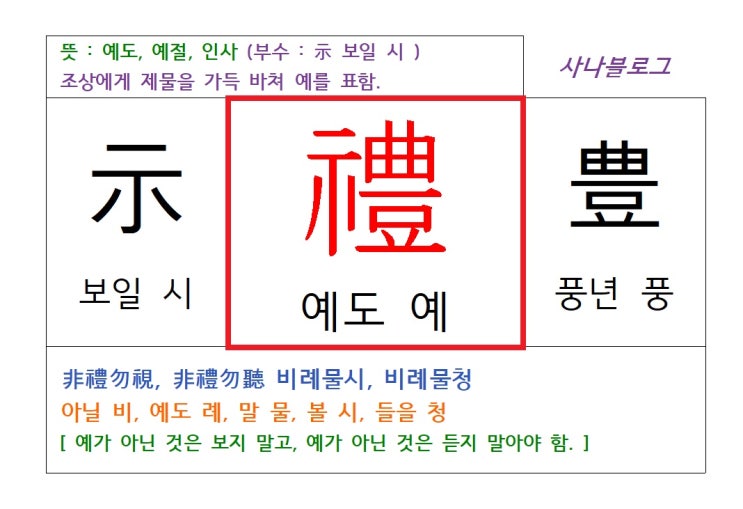  예도 예
