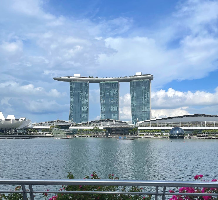 싱가포르 여행 머라이언파크 포토존, 리버크루즈 무료 탑승 방법, 클라크거리 칵테일(슬링)