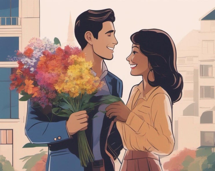 [연애/심리] 남자가 여자에게 꽃을 선물하는 이유